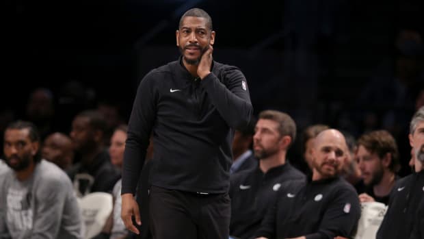  Brooklyn Nets interim head coach Kevin Ollie